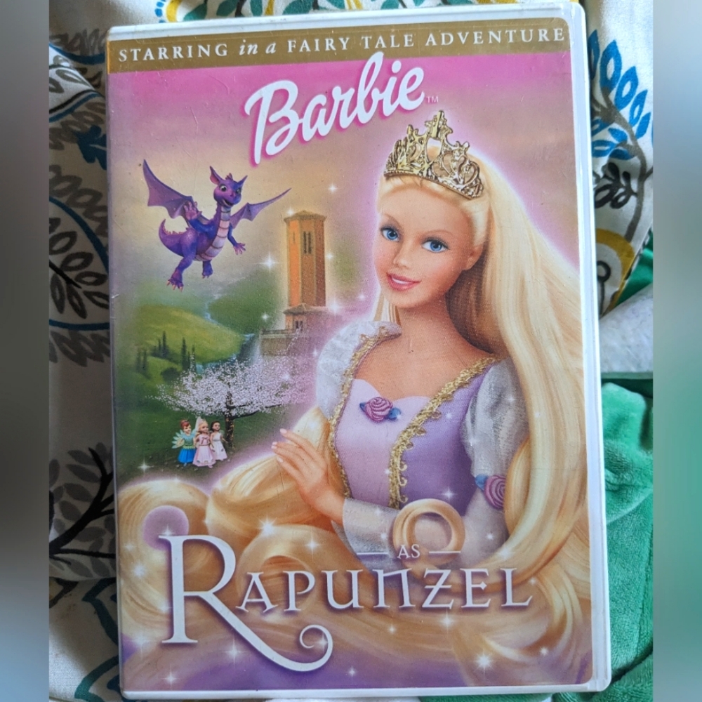 Barbie Rapunzel DVD Movie